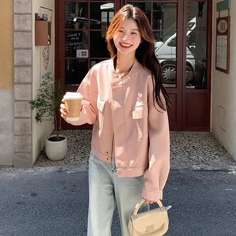 

Biker Jackets Womens Jacket Hollow Fall Gothic Grunge Graffiti C-Print Skull Black Edgy Artistic Rock Subcultures Distressed Ins