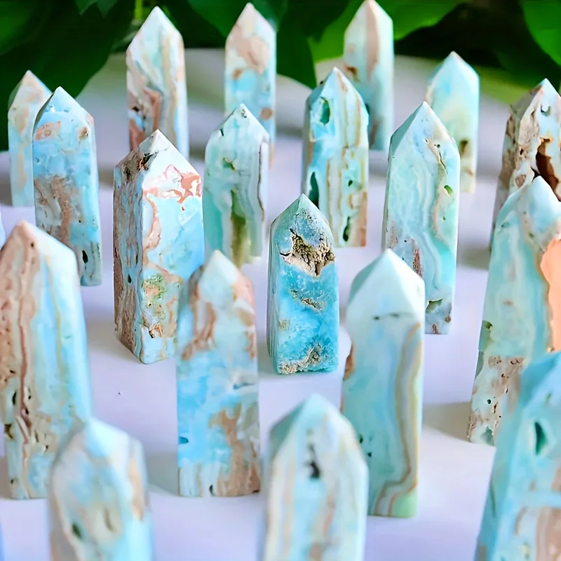 1PC Different Grade Mineral Tower with Rough And Unpolished Surface - Suitable for Home Or Office Decor ,holiday gifts