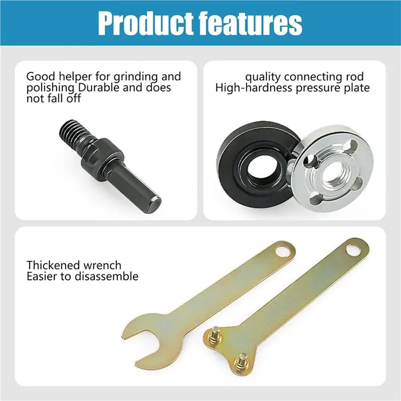 M12K-2X Drill To Angle Grinder Conversion Kit, Power Tool Adapter For Cutting & Grinding