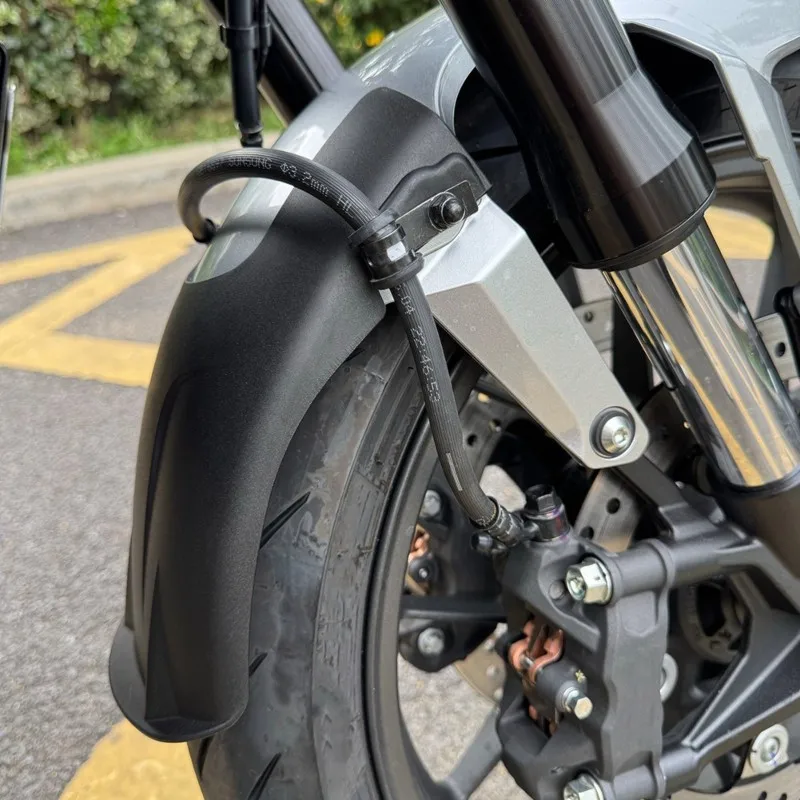 NEW HOT In Stock-Durable Material Extended Front Mudguard For Honda CB500 Super Four(2026 Model) Front Fender Modification