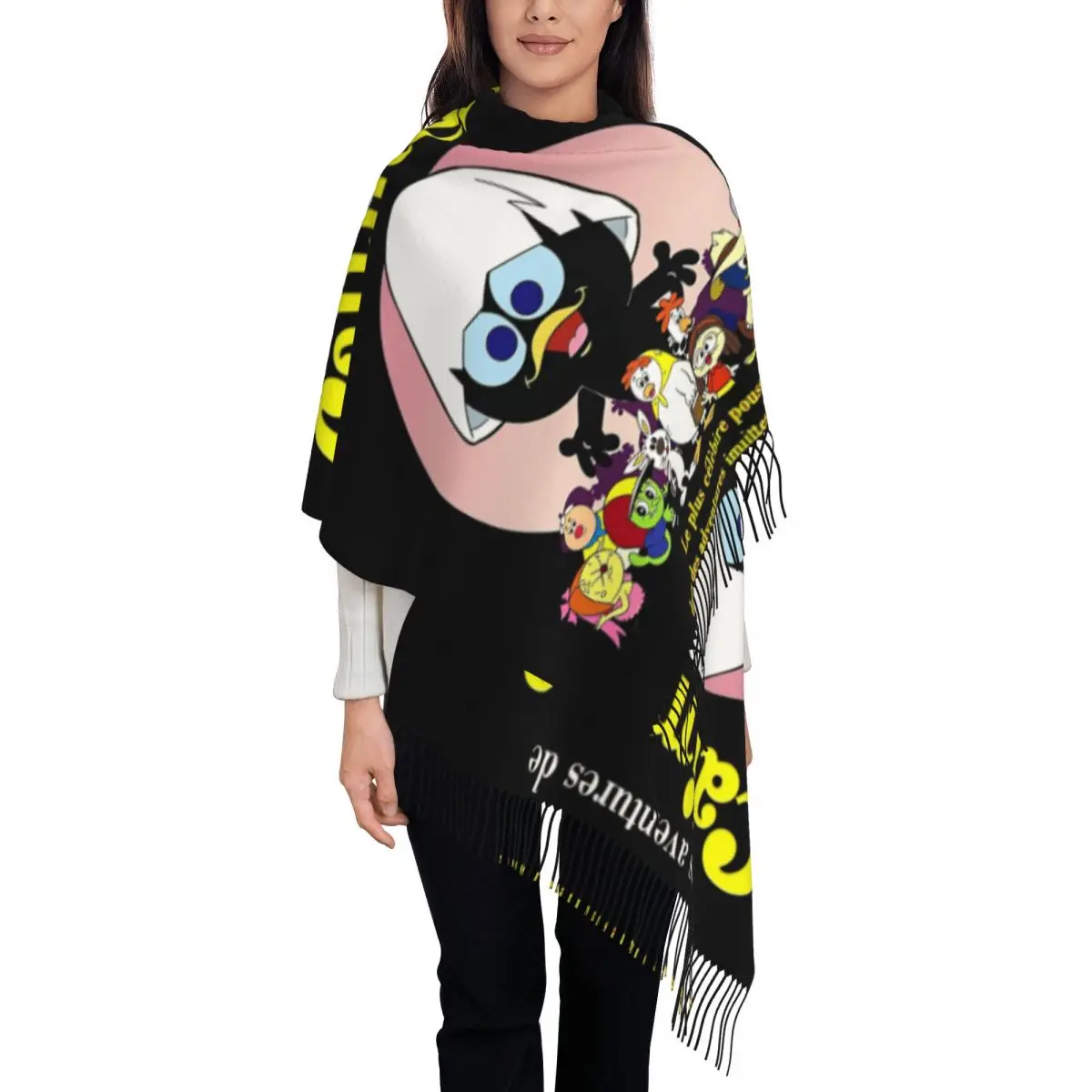 

Калимэро Манга с принтом на заказ, аниме шарф для мужчин и женщин, зима-осень, теплые шарфы, итальянские ТВ-мультяшные шали, накидки