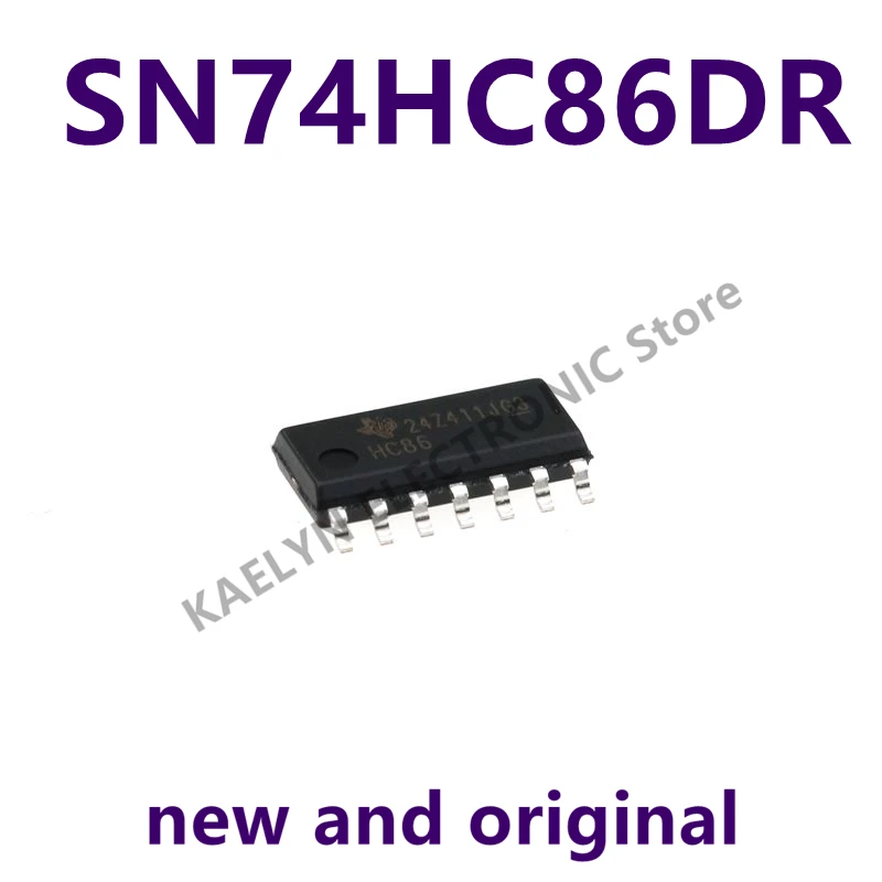 

10pcs/lot New and Original SN74HC86DR SN74HC86 XOR (Exclusive OR) IC 4 Channel 14-SOIC