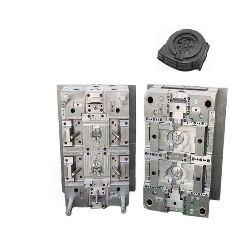 

Custom processing mold steel material precision injection mold black plastic parts molding mold