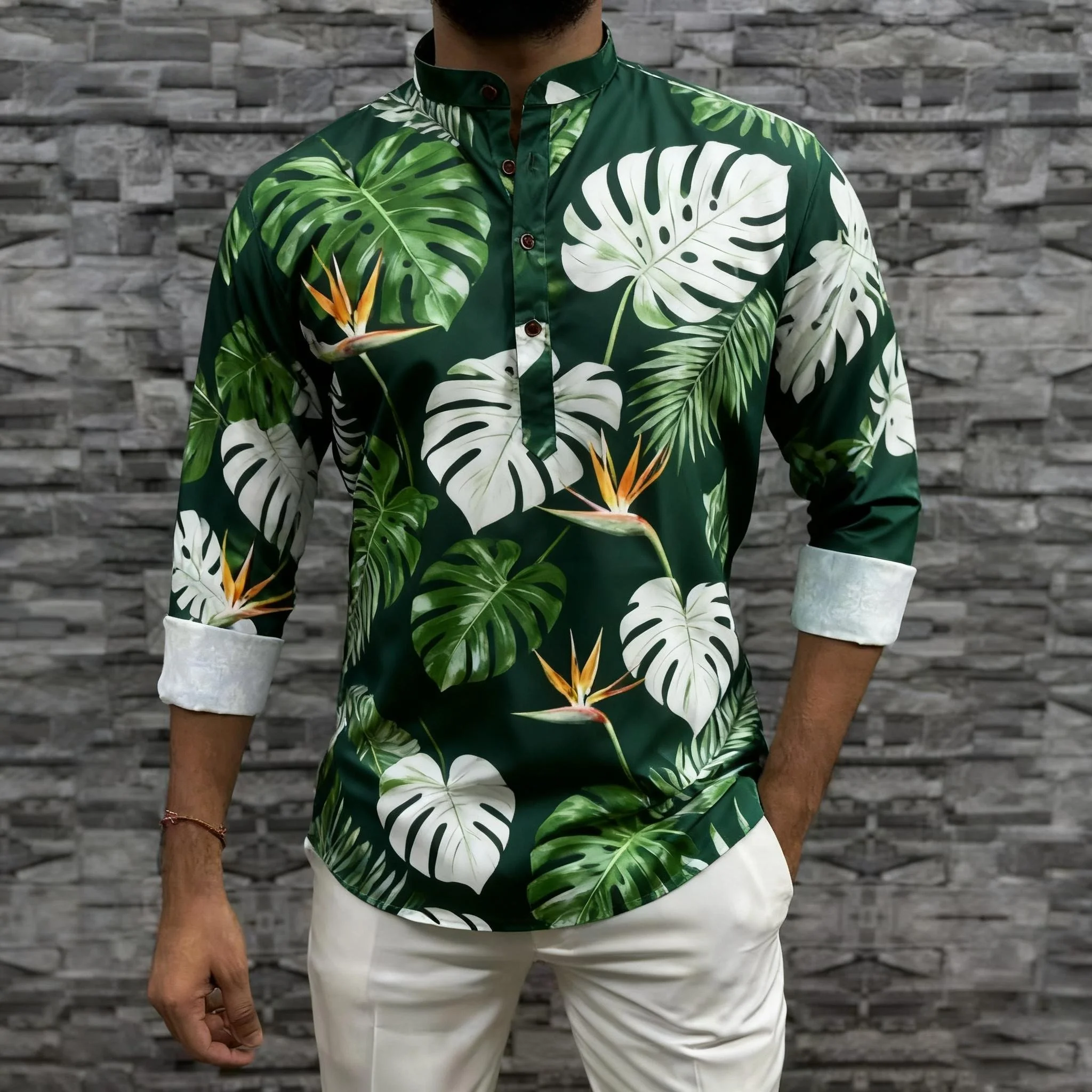 Мужское платье Абая Тобе в арабском стиле с длинными рукавами, мусульманский пуговик, кафтан с полосками, однотонное платье, рубашки, мусульманские мусульманские мусульманские рубашки, Ropa Arabe De Hombre