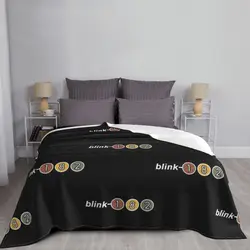 182 Eyes That Blink Blanket Bedspread On The Bed Soft Queen Size