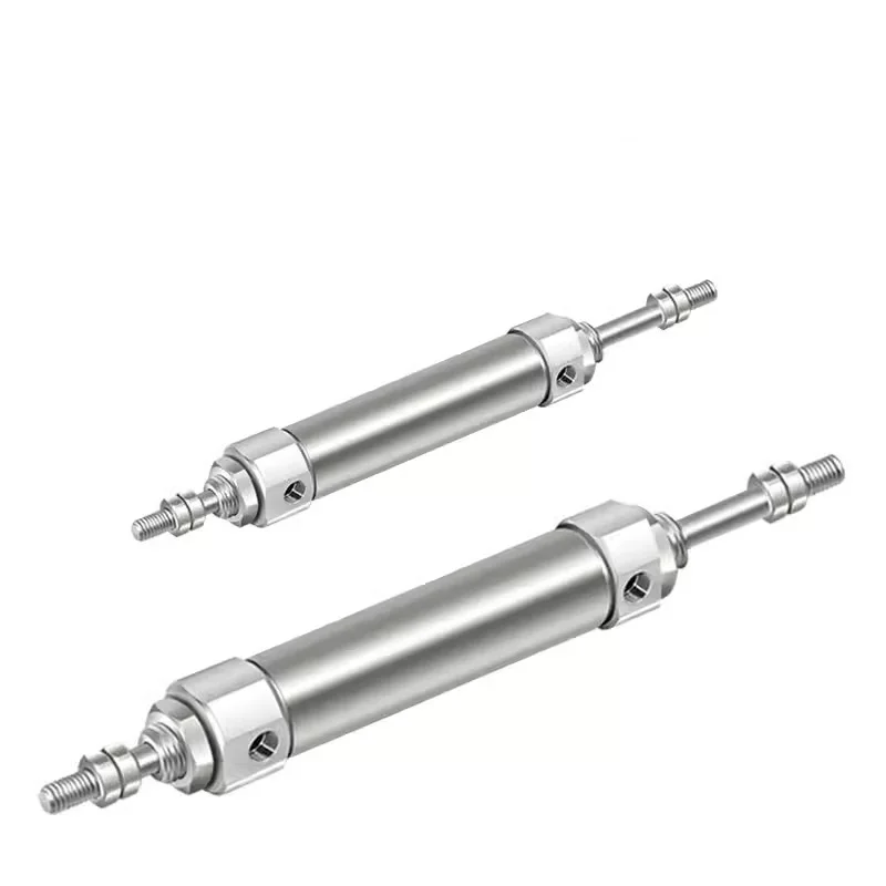 CDJ2WB16-10\15\20/25/30/40/50 75 100 Series Double-Head Outlet Mini Air Cylinder  Pneumatic MiNi Cylinder