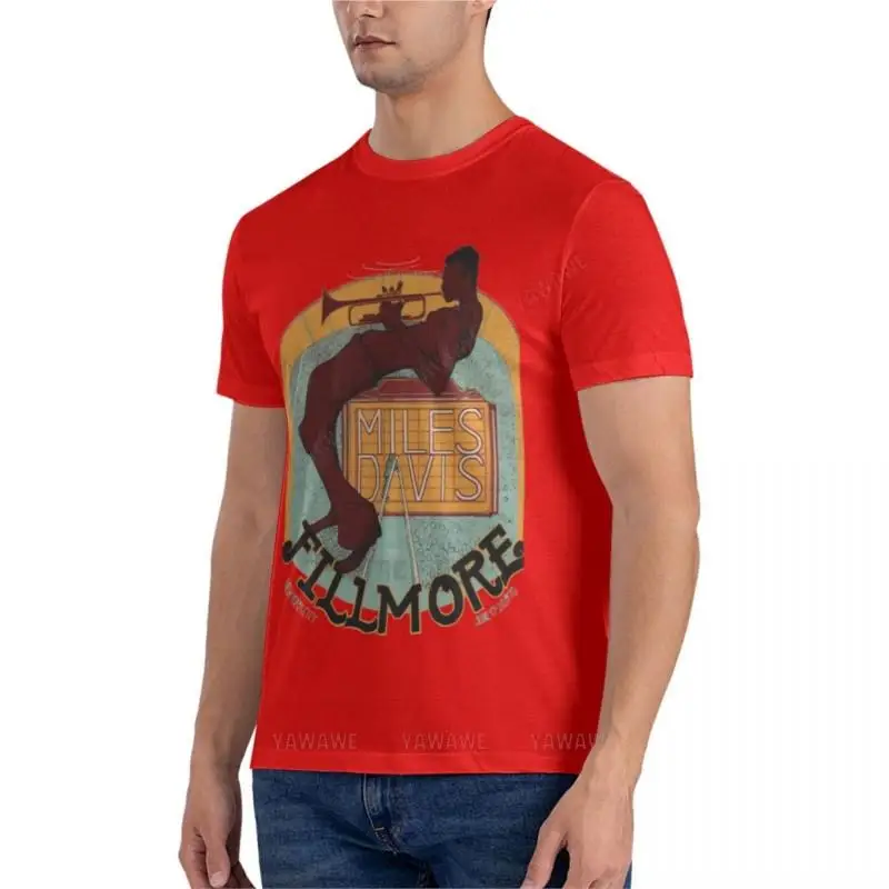 brand tshirt men cotton t-shirt Miles Davis at the Fillmore Essential T-Shirt sweat shirts oversized t shirt men t shirts