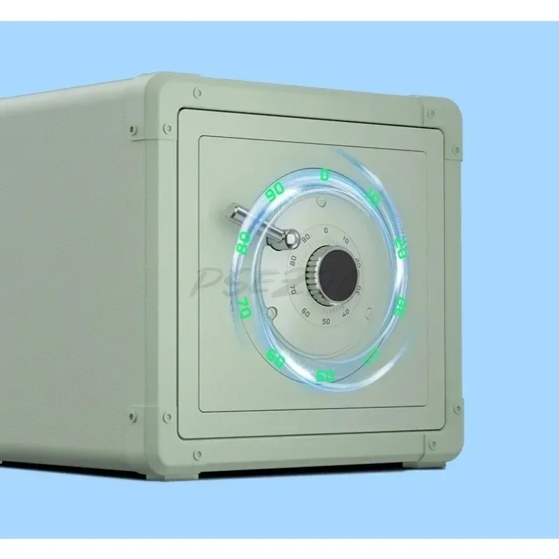 App Safe Box Retro Mechanical Dial Dial Safe Box Home Anti Theft Keyless 29.7L Large Capacity