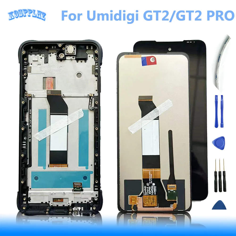 

6.5" For UMIDIGI Bison GT2 LCD Display + Touch Screen Replacement For UMIDIGI Bison GT2 / GT2 Pro 5G Display Screen + Glue