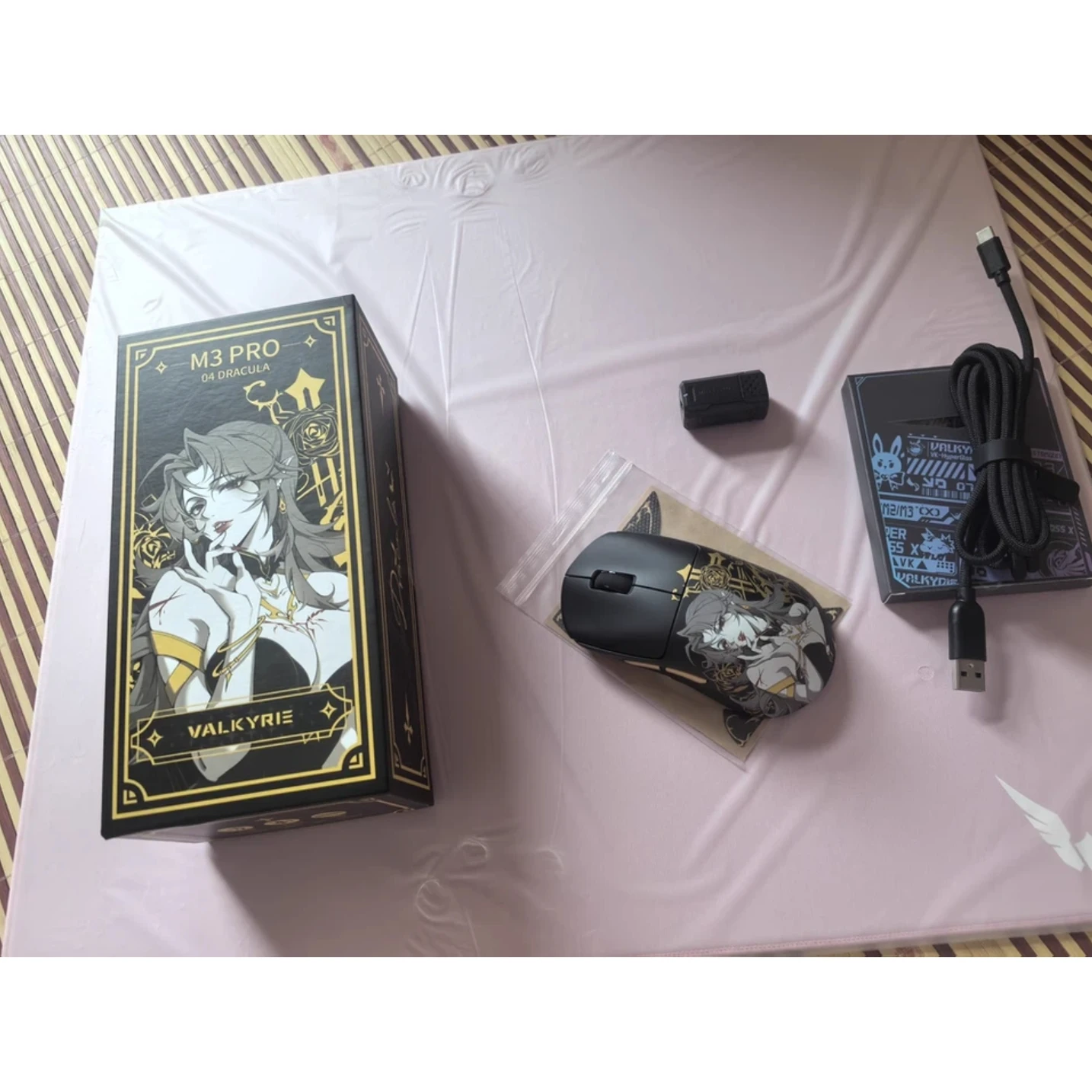 VALKYRIE VK M3 PRO Gaming Mouse 8K Wireless 2.4GHz