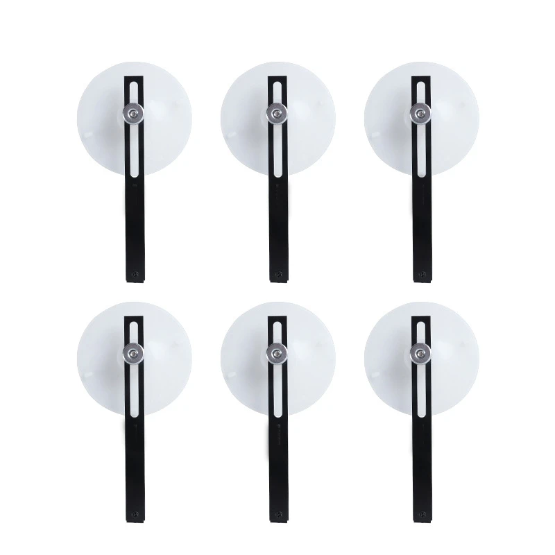 

6 Pack TV Side Board Retainer Clip LED LCD TV Screen Remover Repair Tool Silicone Vacuum Suction Cup Black&White