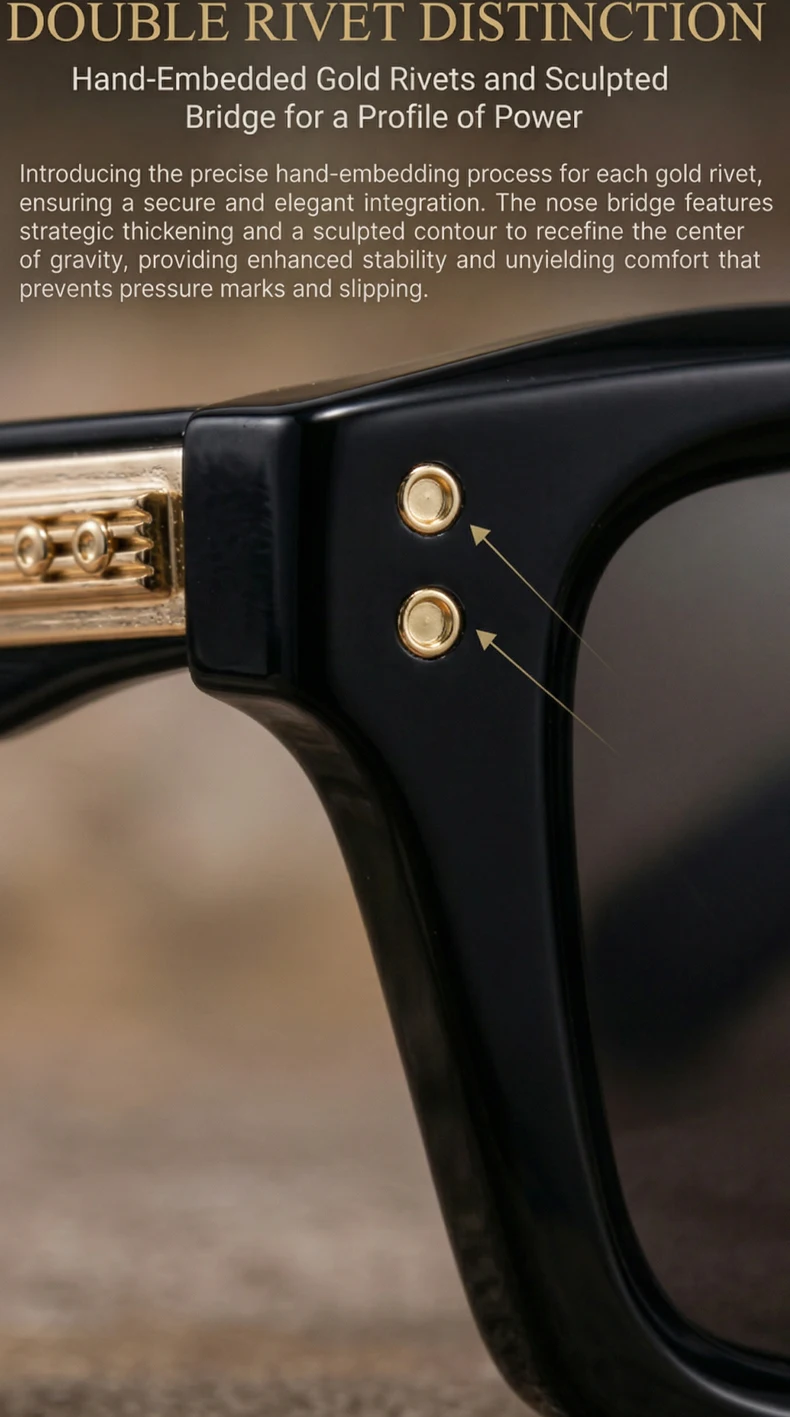 Klassische Steampunk Quadratische Sonnenbrille für Herren 2026 Luxusmarke Mode Outdoor Punk Sonnenbrillen für Männer Retro Fahrbrillen – Detail 6
