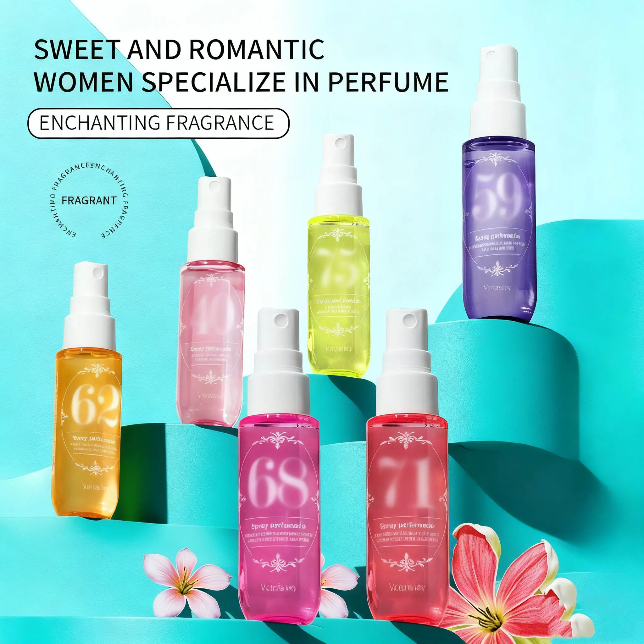 بخاخ معطر جو خالي من الكحول - عطر طبيعي يدوم طويلاً، غني بالزيت العطري البرازيلي المضغوط، أداء