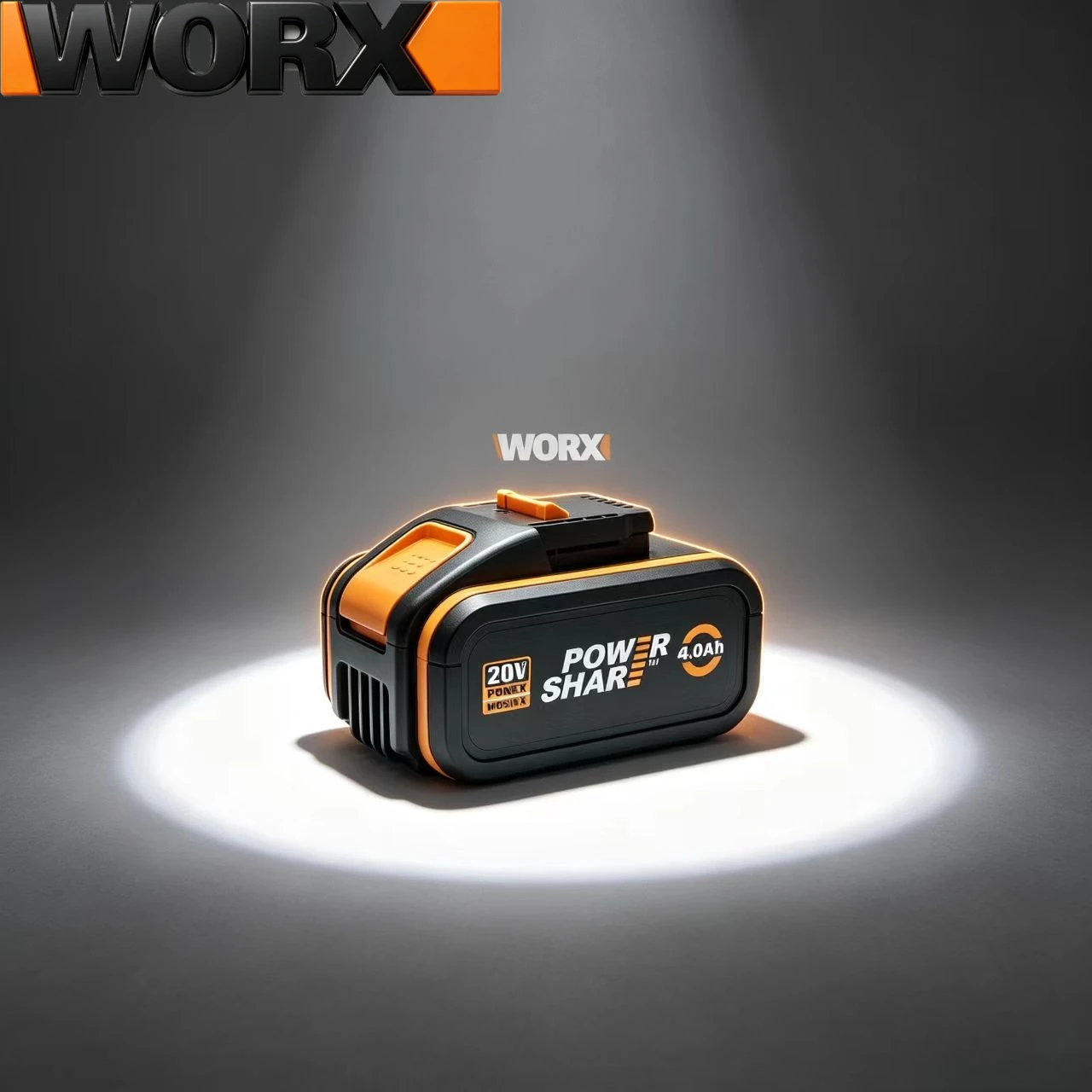 

4.0Ah 6.0Ah Original WORX PowerShare 20V 18650 Lithium Ion Battery WA3551.1 WA3553.1 WA3641 for All WORX 20V Electric Tools
