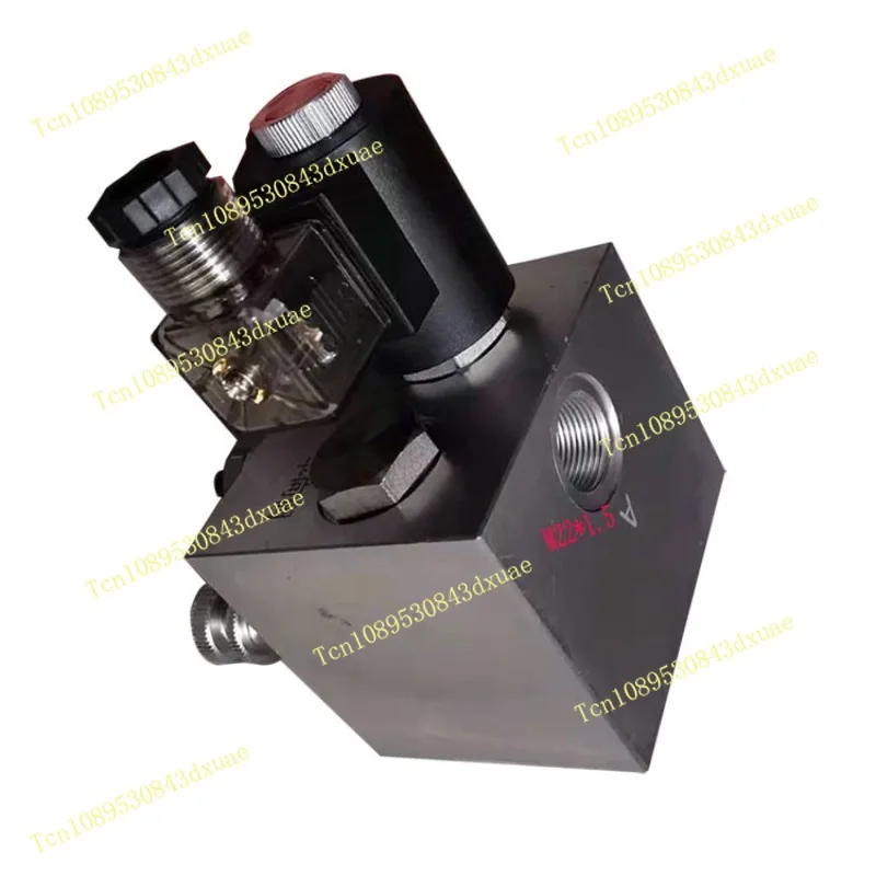 Hydraulic lift cargo elevator valve group hydraulic block ET06 regulating valve ET03 hydraulic pump station check valve DC24V