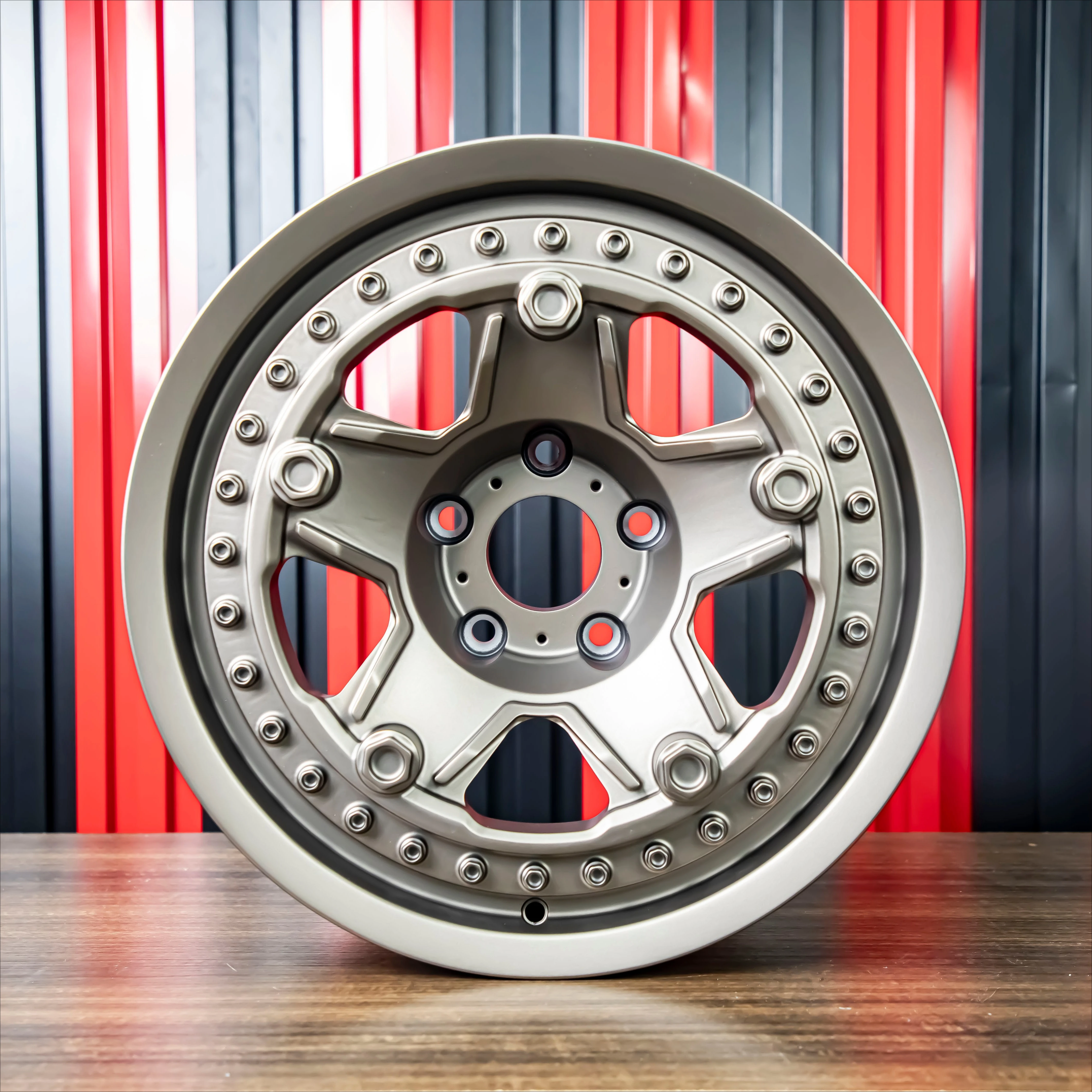 

Factory Direct Sale Off-Road Five Spoke Matte Bronze Aluminum Alloy Forged Wheel Rim Suitable for Jeep Wrangler