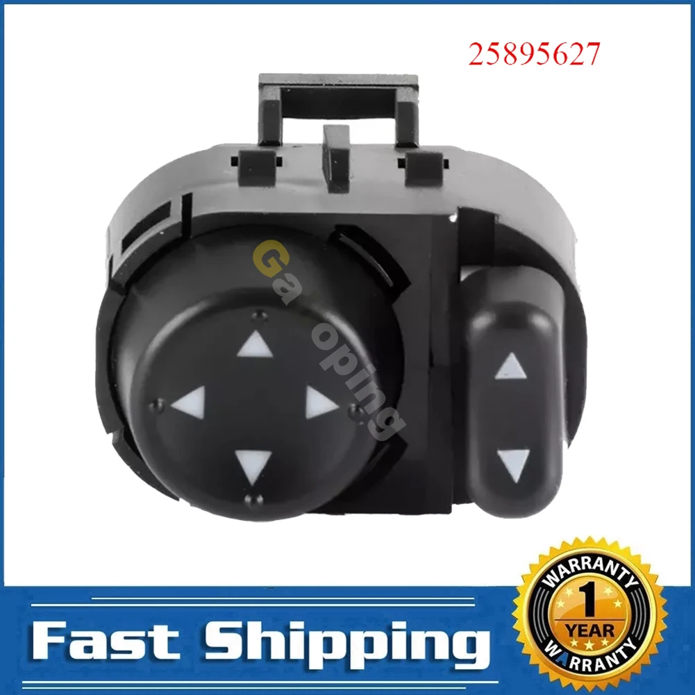 Interruptor de Control del Espejo Eléctrico Delantero Izquierdo para Chevrolet Uplander, Buick Terraza, Pontiac Montana, Saturn Relay, 25895627, Piezas de Automóvil