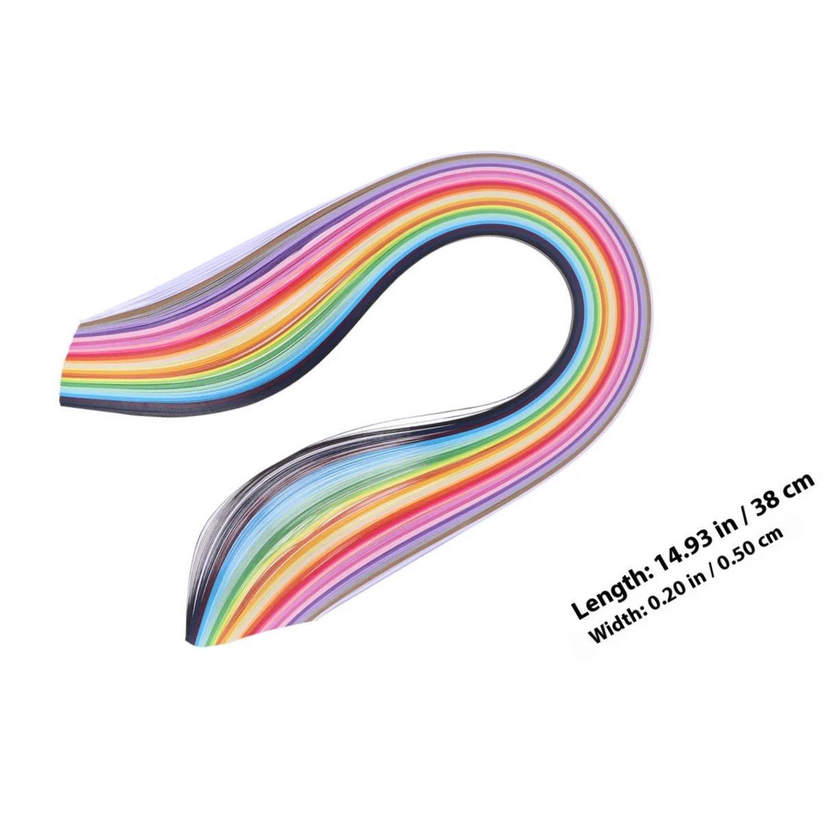 DIY-Papierquilling-Streifen, 520 Streifen, 26 Farben, 5 mm, kreatives Kunsthandwerk, Geschenk für die Fantasieentwicklung, Papierquilling
