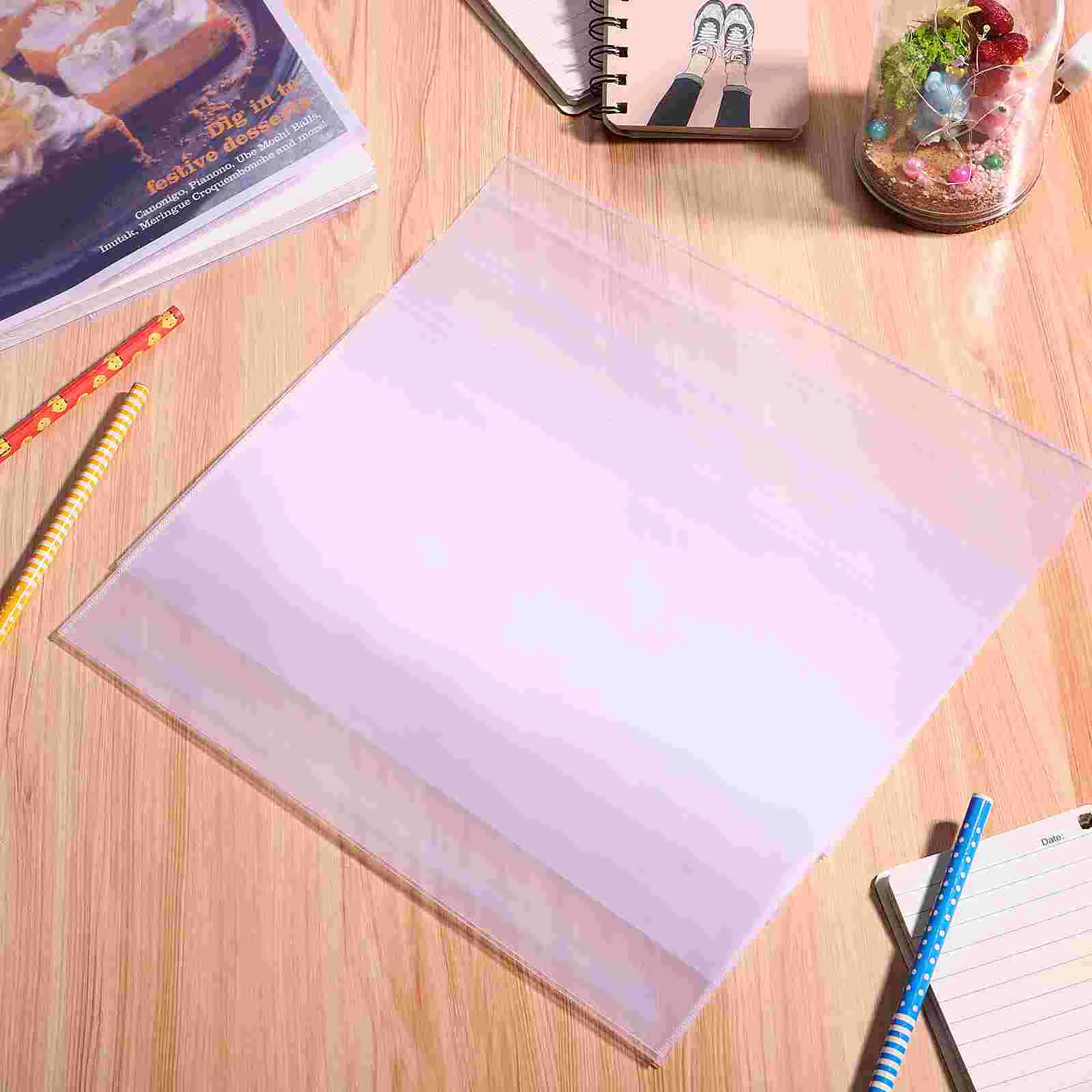 Textbook Protection Cover Protective Easy to Apply Slipcase for Waterproof Reusable