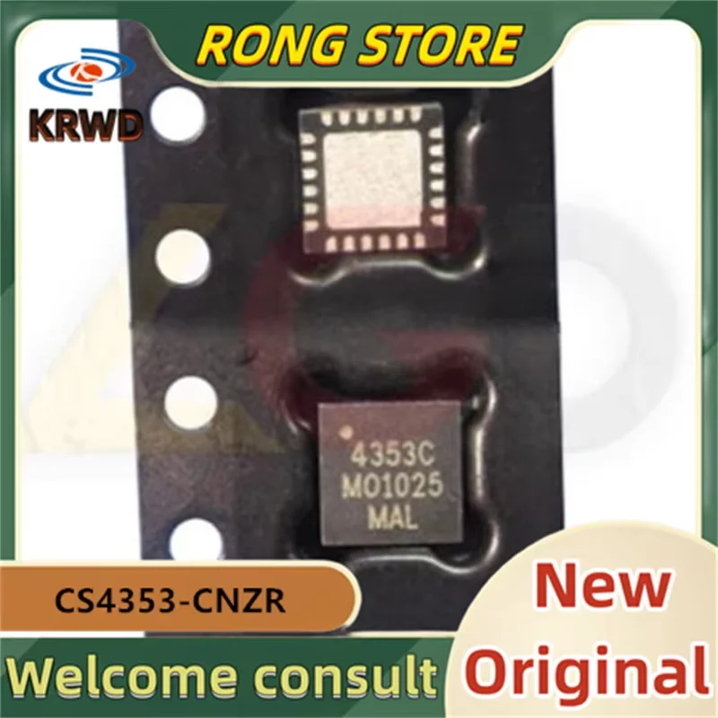 

5 шт. 4353C новый и оригинальный чип IC CS4353-CNZR CS4353-CNZ CS4353 чип аналого-цифрового преобразователя