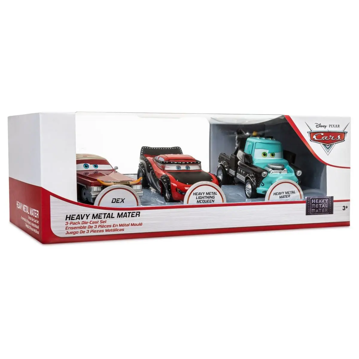 Disney Pixar Cars レスキュー隊マター 3パック Disney pixar carros heavy metal mater 3-pack conjunto fundido