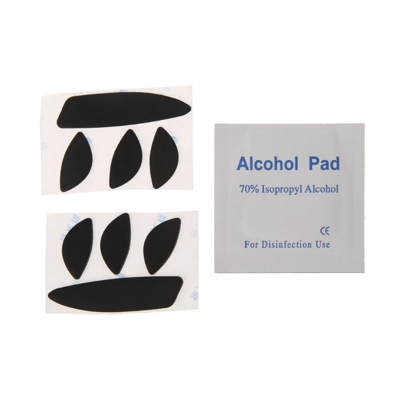 F3MA 2 Sets 0.6mm Thickness Replacement Mouse Feet Skates for MX Revolution