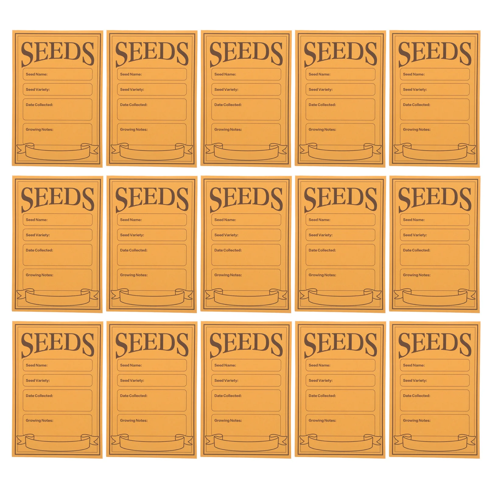 

100 pcs Small Kraft Paper Envelopes Seeds Storage Envelopes For Flower Vegetable Plant Seeds Sturdy Multipurpose Paper Storage