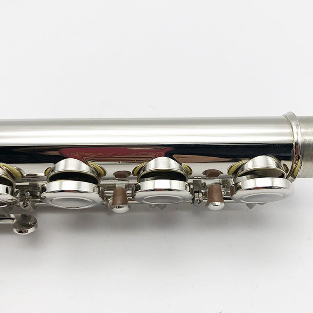 

5Pcs Compact Flute Key Pads Flute Mute Bricks Flute Button Accessories Flute Spare Parts