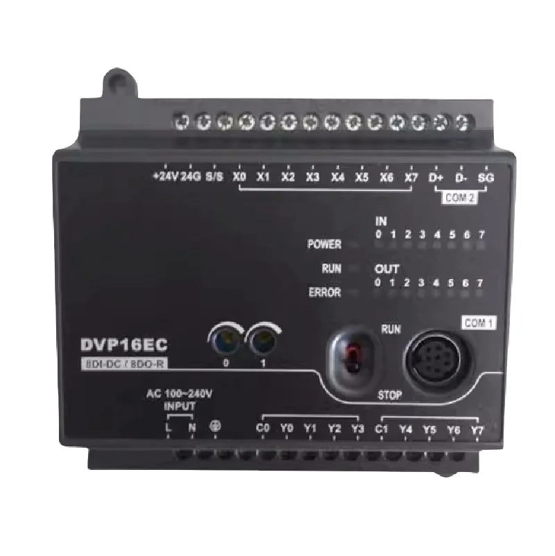 New Original DVP-EC Series PLC 16 Point Controller DVP16EC Module DVP16EC00R3 PLC