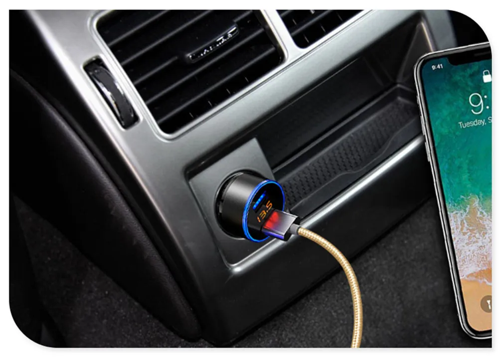 Car Usb Qc 3.0 Adap… - image