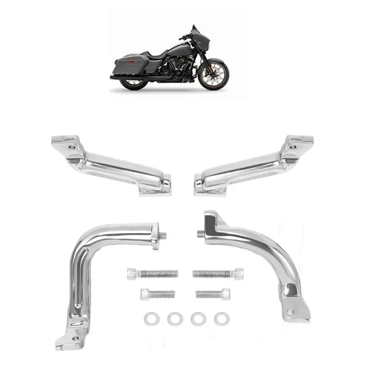 

For Driver Floorboard Footboard Mount Bracket Kit For Harley Touring Road Street Glide 2017-2022 Motorcycle Acsessories