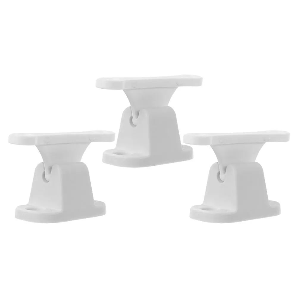 

3pcs Rv Door Catch T-Type Durable Trailer Camper Cargo Door Retainer Latch Holder Stopper Kit For Outside Sealing Secure Storage