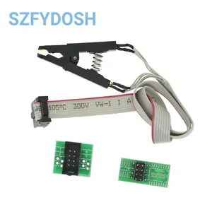 CH341A 24 25 Series EEPROM Flash BIOS USB مبرمج وحدة + مشبك اختبار SOIC8 SOP8 ل EEPROM 93CXX / 25CXX / 24CXX أفضل 8 مسجل Eprom للمبيعات - رقم 8