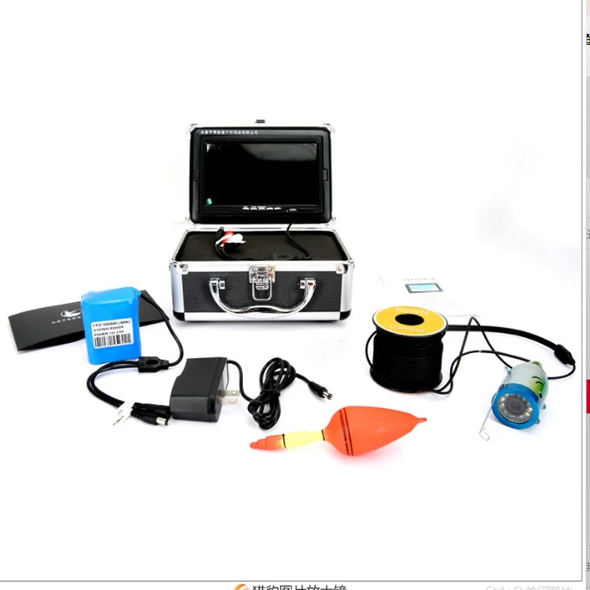 

HD Visual Underwater Fishing Camera Detector Ice Fishing Anchor Battery Operated Wireless Device