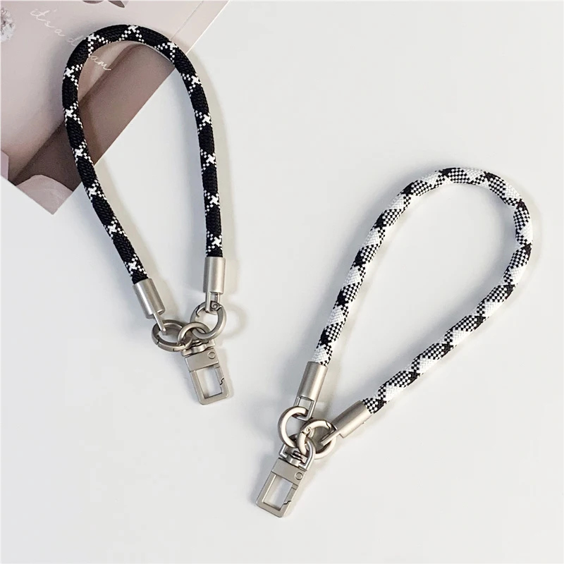 

Creative Phone Lanyard Wrist Strap Lanyard Portable Keychain Hanging Rope High Quality Fashion Anti-lost Wristband Short Rope