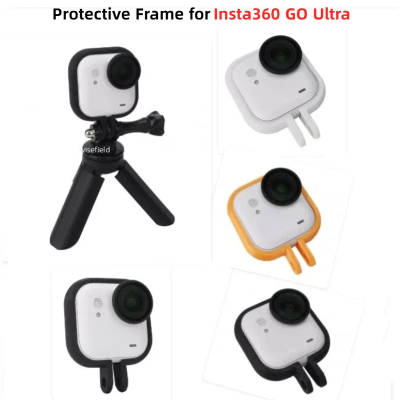 

Protective Frame for Insta360 GO Ultra, Camera Expansion Cage Bezel Case Housing Shell Cover Protector Action Camera Accessories