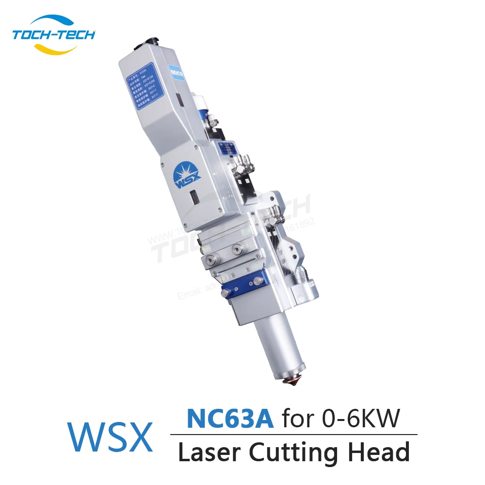 TOCHTECH WSX Fiber Laser Cutting Head NC63A for 0-6kw F125/150/200mm Focusing Lens