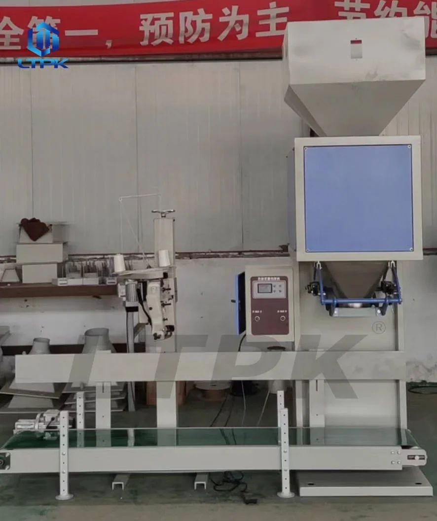 5-50kg Large Heavy Bag Grain Rice Wheat Wood Fertilizer Animal Feed Pellet Granule Dosing Filling Packing Packaging Machine