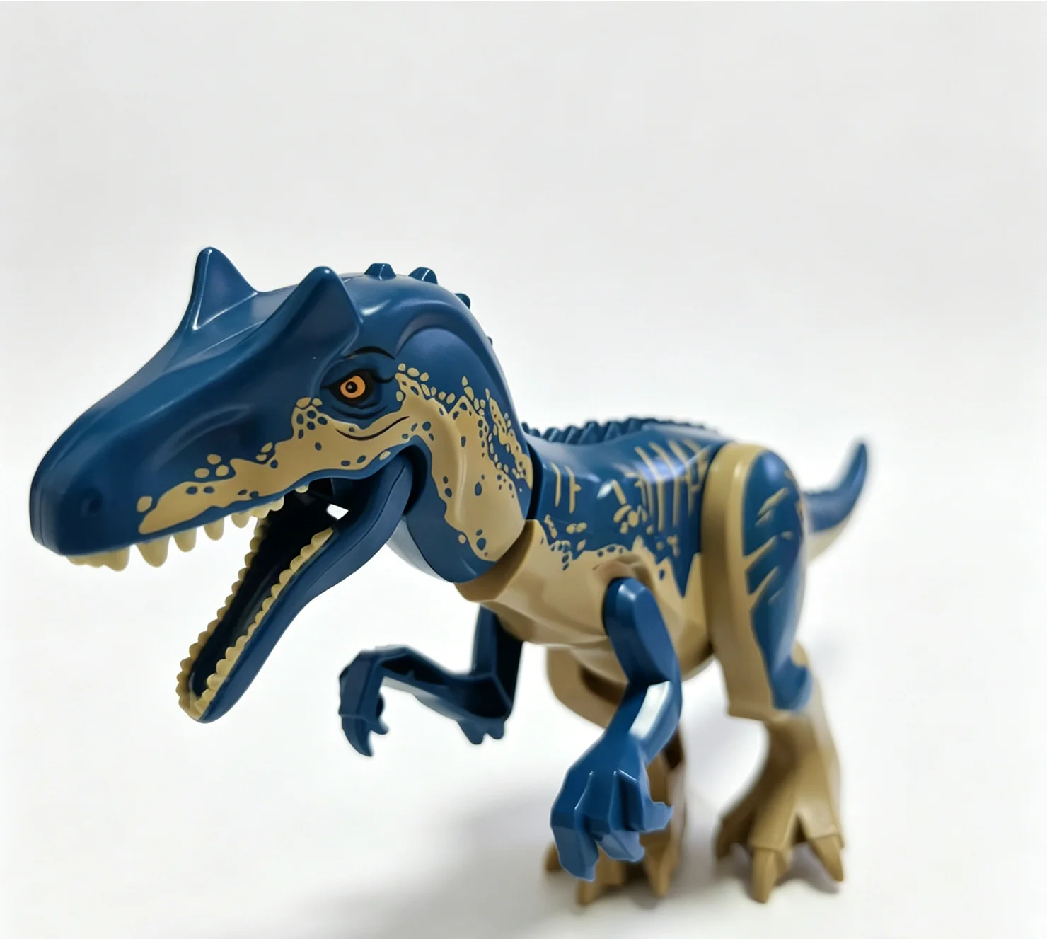 30CM Large Allosaurus Dinosaur Building Block Toy, Jurassic World Style Plastic Action Figure Model, Compatible with Major Brand - view 3