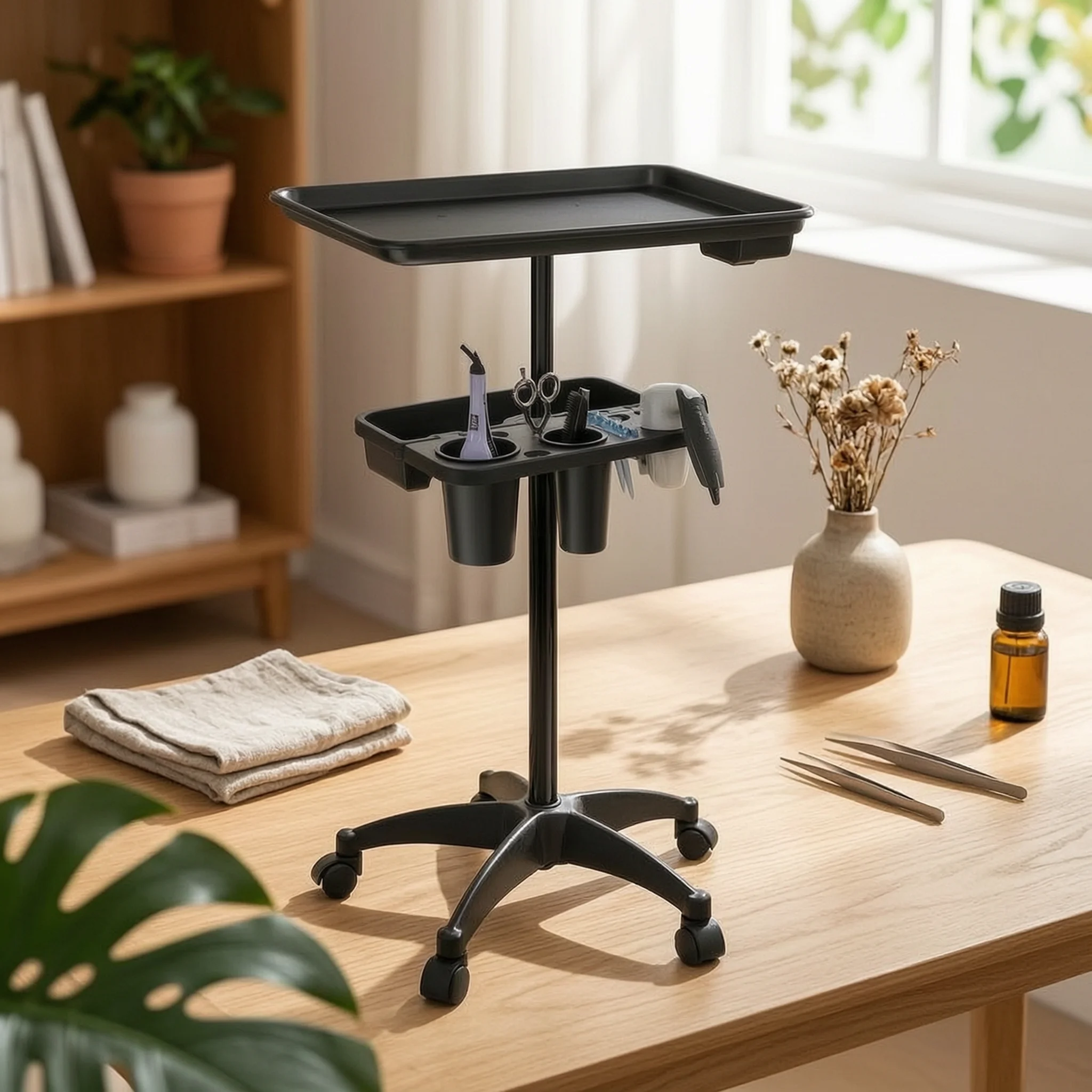carrello-da-salone-professionale-con-ruote-vassoio-porta-utensili-e-spazio-extra-per-conservazione-salvaspazio