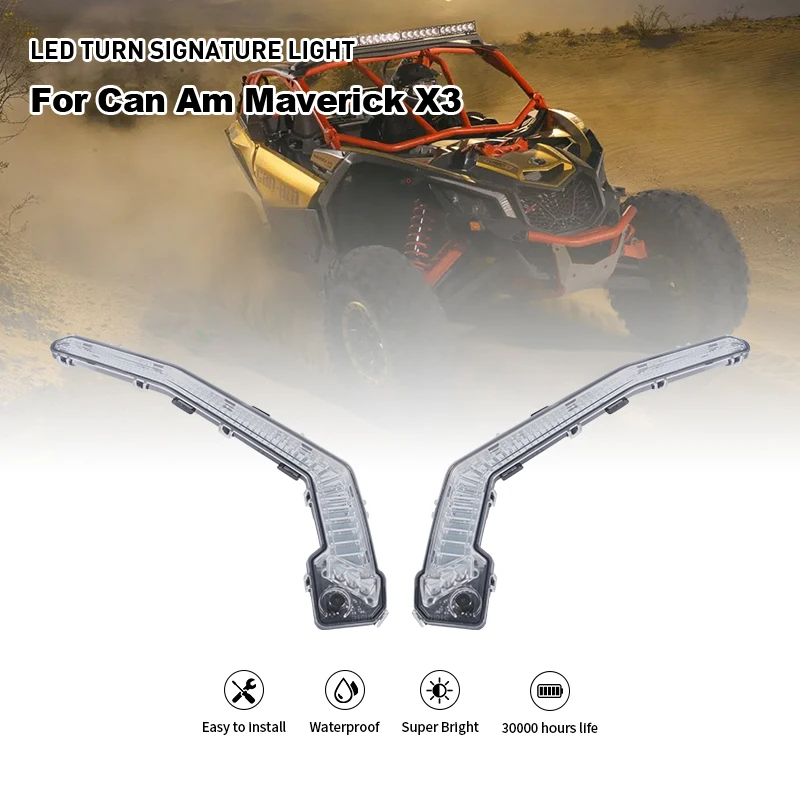 For Can Am Maverick X3 XDS XRS Daylight with Turn Signal Function  NEW 710004994