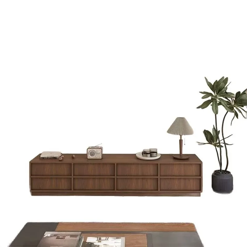 Mueble TV estilo medieval, salón, lado doméstico, línea ósea, cajón