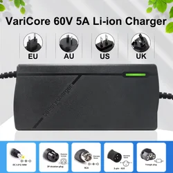 67.2V 5A Li-ion Battery Charger 16S 60V Li-ion Battery Pack intelligent Protection Output Port DC/Aviation/RCA/XLR/Triangle plug