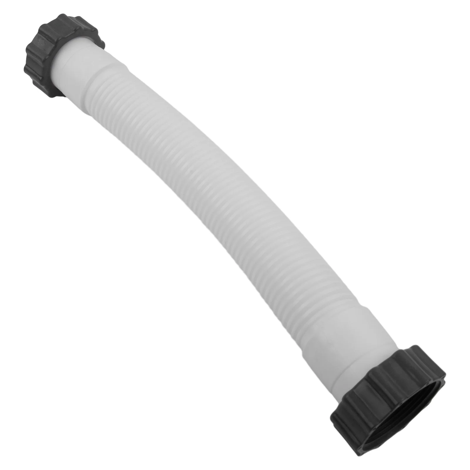 For Intex Pool Sand Filter Hose 16 Inch with Dual End Nuts for Filter Pump and Brine Filter System Interconnection