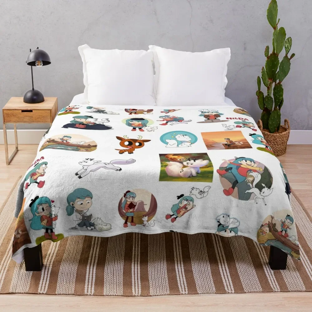 

All of Netflix Hilda, hilda twig, Hildanetflix, Hilda Netflix, hilda twig cartoon, kids show twig, Sleeping twig, Throw Blanket