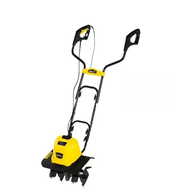 Electric Micro Tiller Cultivator Machine For Soil Loosening Weeding Home Garden Greenhouse Farmland Rotary Plowing Tool