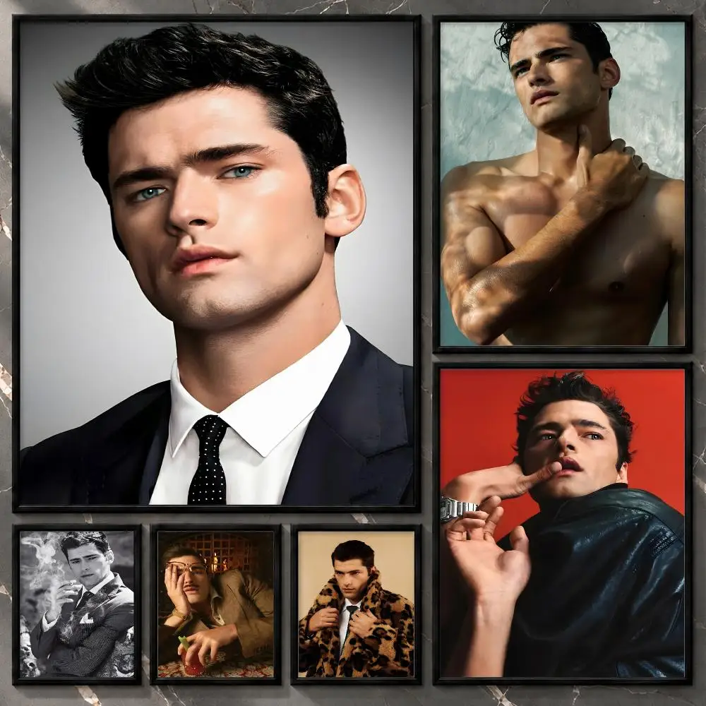 Sean O'Pry American Fashion Model Sharp Style Editorial Portrait Poster Aesthetic Unframed Wall Prints for Bedroom & Living Room
