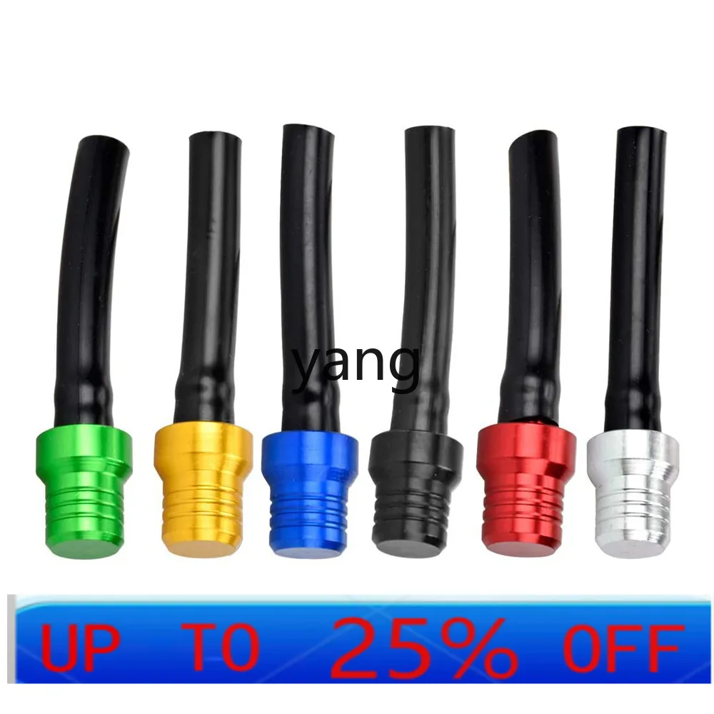 

Универсальные аксессуары для модификации мотоцикла l мм, крышка клапана, выпускной дыхательный шланг, двусторонняя крышка