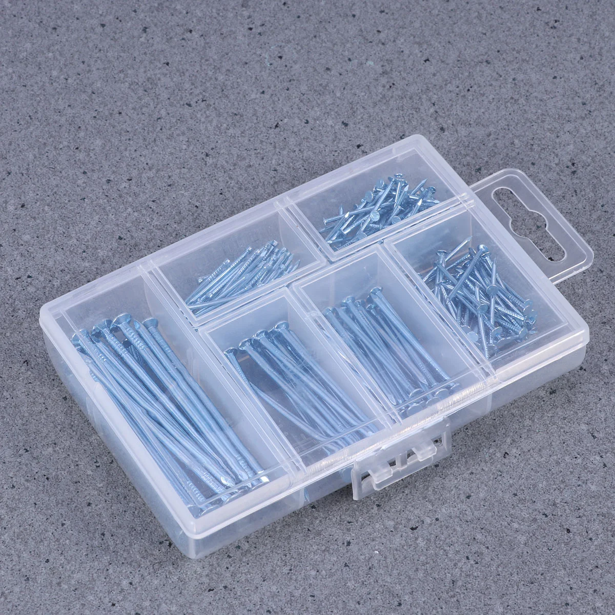 240 PCS Brad Nails Picture Hanging Heavy Duty Electric Stapler Assortment Kit Cable Clip