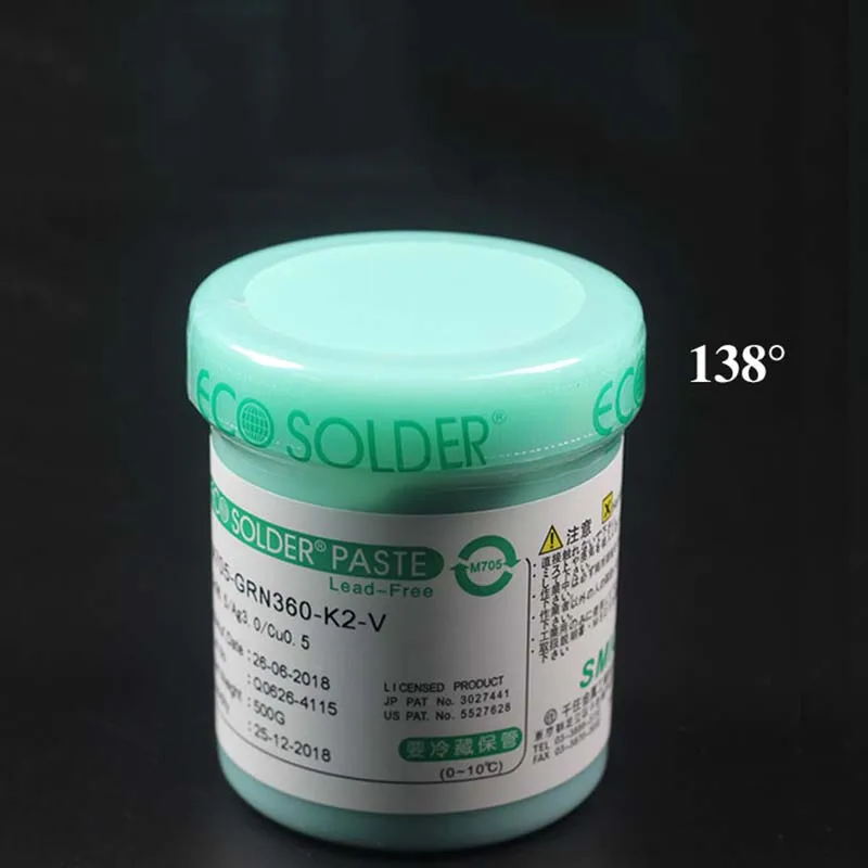 Original Solder Paste Lead-Free Solder Flux Tin Crean For PCB BGA SMD IC Chip Welding Repair Solder Flux 500G/Bottle